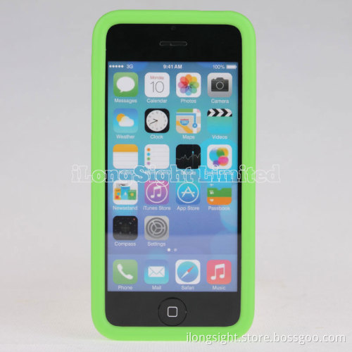 Official Colorful Soft Silicone cases for IPhone 5C